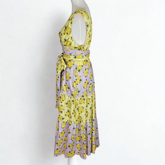 Rachel Antonoff Sandy Floral Print Dress - Picture 6 of 11